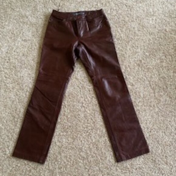 Gap Real Leather Pants - Picture 2 of 15